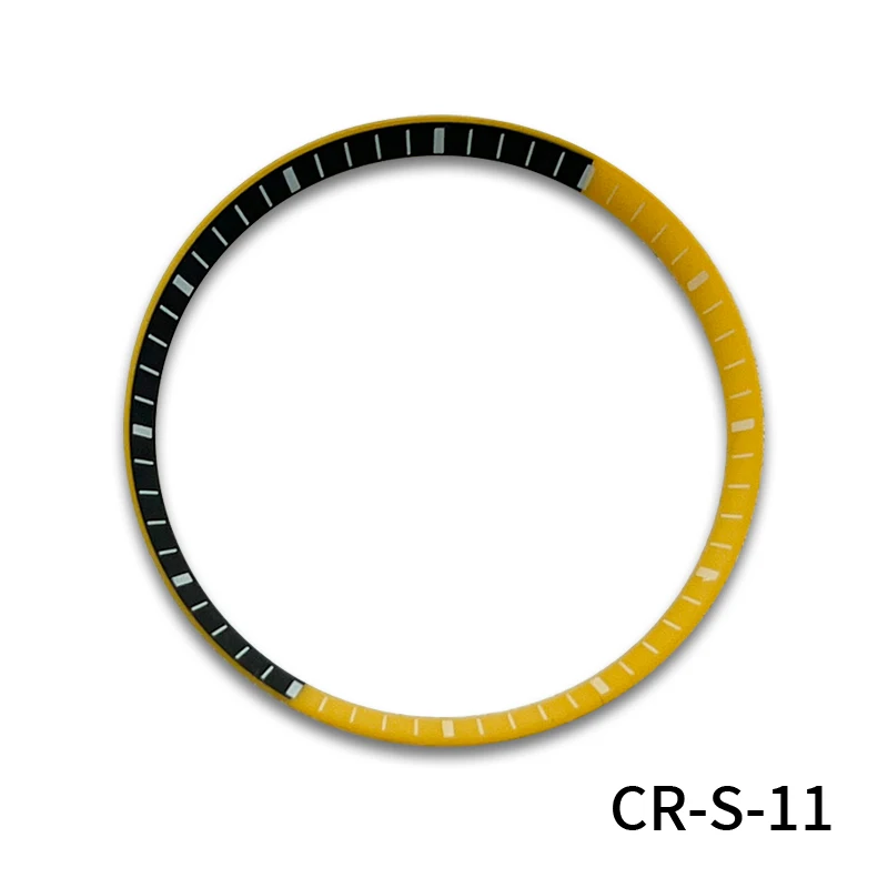 Inner Shadow Ring Black White Scale Watch Parts SKX SKX007 009 Outer Diameter 30.5mm Refitted Watch Accessories