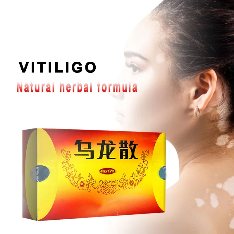 

Натуральная травяная формула Vitiligo, безопасное отбеливание, отбеливание, оттенок кожи, очищает пятна, 4 г * 12 пакетов/коробка