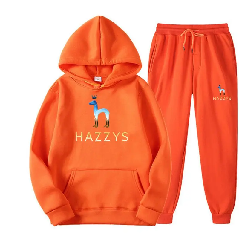 

2022 HAYZZS Brand Custom Logo Custom Men's Suit Shirt Set DIY Personalized Design Printed Sweatshirt Homme Sweatshirt Homme Jogg