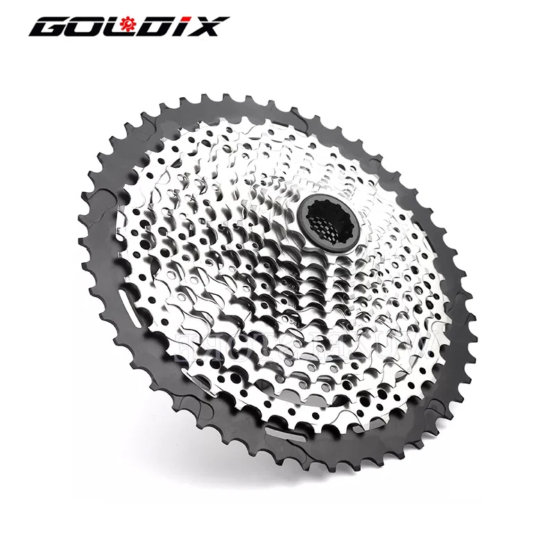 

GOLDIX Bicycle Freewheel 8S/9S/10s/11S/12s Mountain Bike Sprockets32T/36T/40T42T/46T/50T/52T Cassette Flywheel for SHIMANO/SRAM