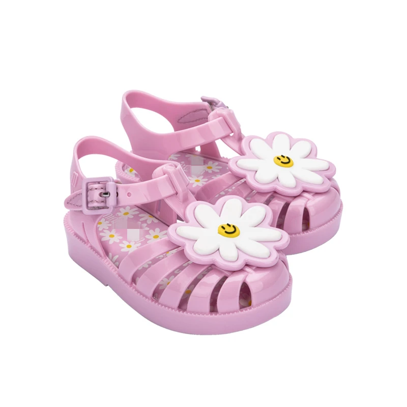 

New Cute Melissa Children's Garden Shoes Boys and Girls Cartoon Children's Slippers Fruit Summer Non-slip Hole Shoes Outdoor