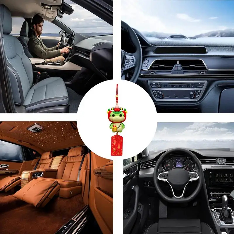 Автомобильный шарм для заднего вида китайский Новый год подвеска