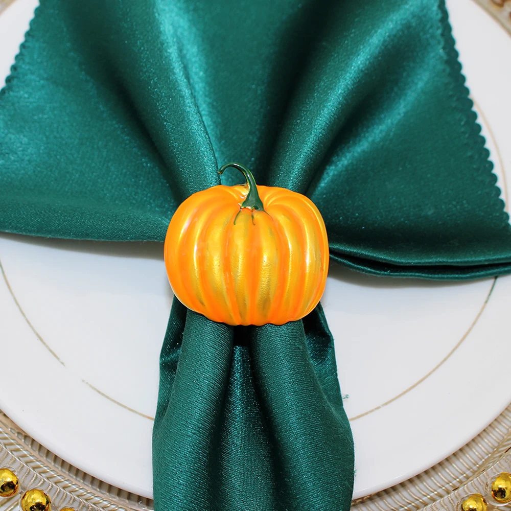 6 шт. держатель для салфеток в виде тыквы на День Благодарения