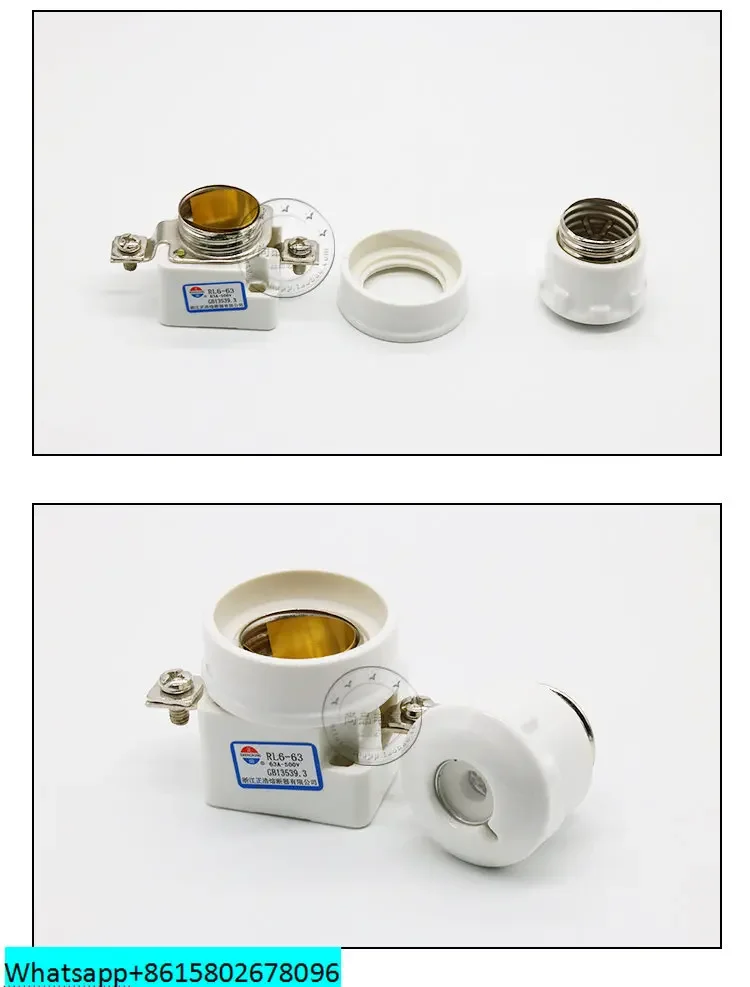 R022 основа RL6-63 RL93 RL96 спиральный керамический предохранитель плавкий 500 в