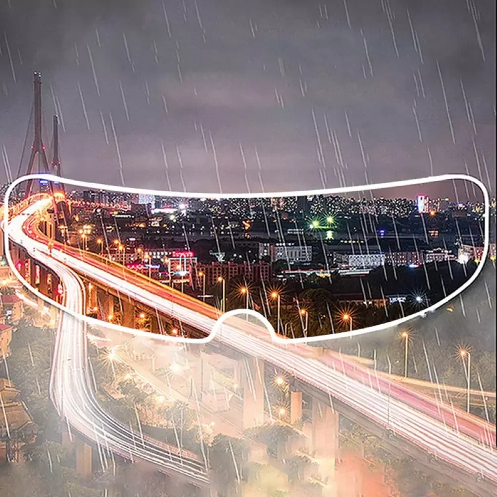 

Universal Motorcycle Motorbike Helmet Visor Lens Anti-Fog Clear Film Sticker