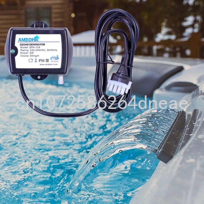 

SPA-124 110 В 100 мг, штепсельная вилка стандарта США для холодного плунжера, фильтр для воды, генератор озона в спа