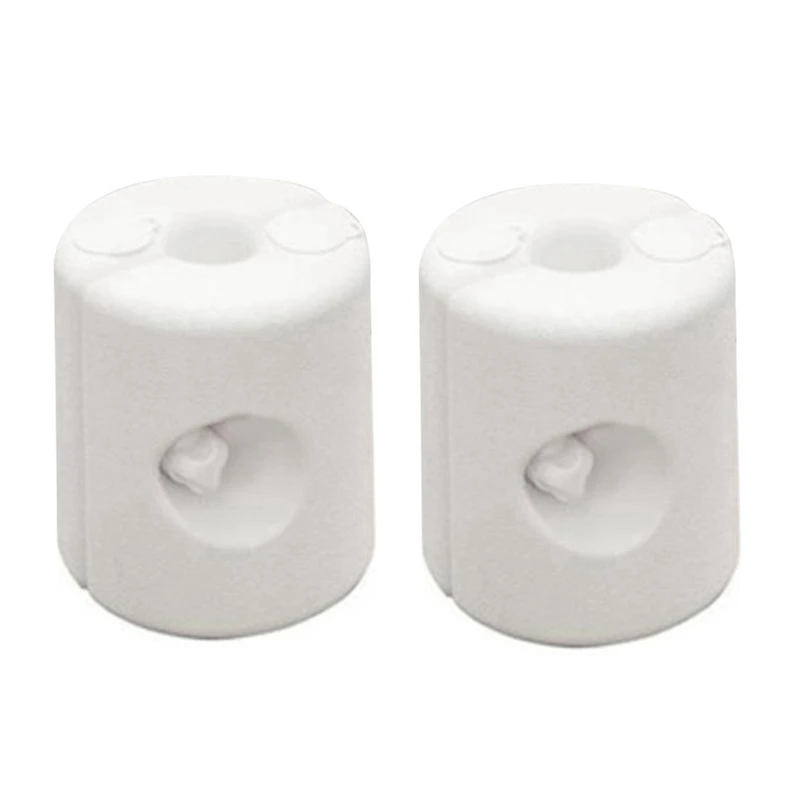 

2X Outdoors Gazebo Tent Weight Feet Drum Fill With Water Or Sand White
