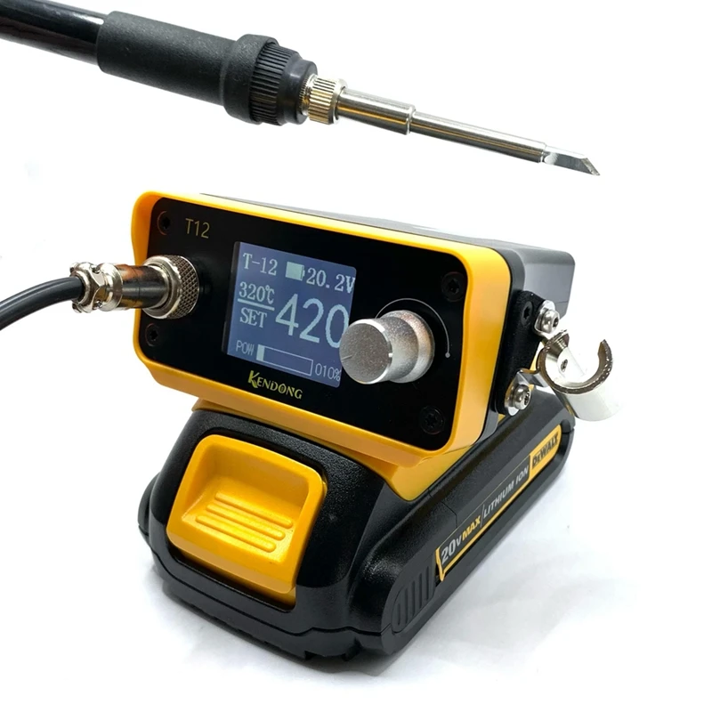 Беспроводная паяльная станция для Dewalt 20 В Max литий-ионная батарея электрическая
