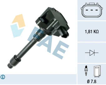 

Катушка освещения FAE 80405 JAZZ IV 1,3-1.5 2015 HR-V 1.5 2015