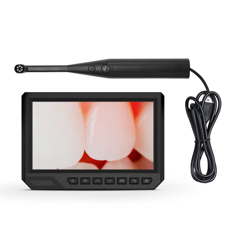 

2021 newest 2MP 6LEDs usb inter oral camera dental camera intraoral with 7inch screen