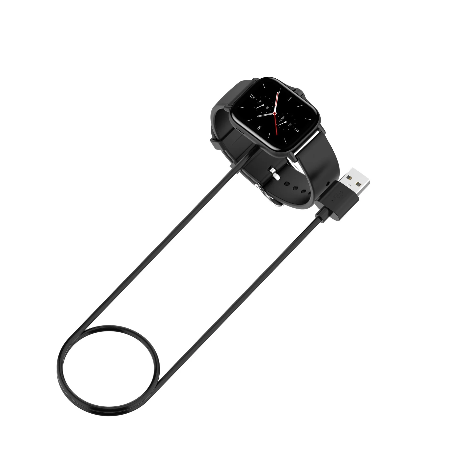 

Applicable To Amazfit Pop / GTR2 Watch Charging Line Huami Zepp E / Gts2 Charger Magnetic Suction Line