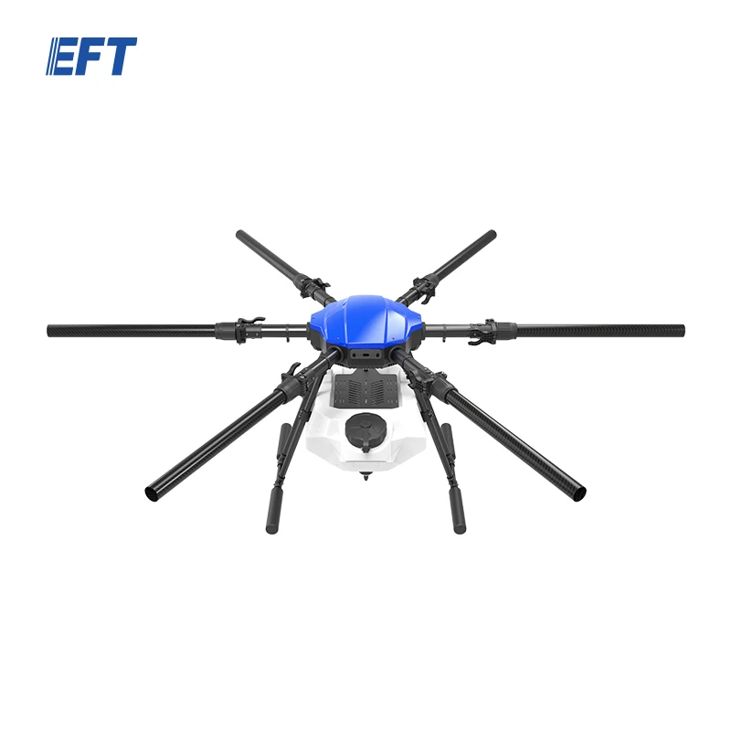 

New EFT E620P Six Axis 20L 20kg Agricultural Spraying Drone Frame 1854mm Wheelbase 20L Water Tank Spreading Spray Dual Purpose