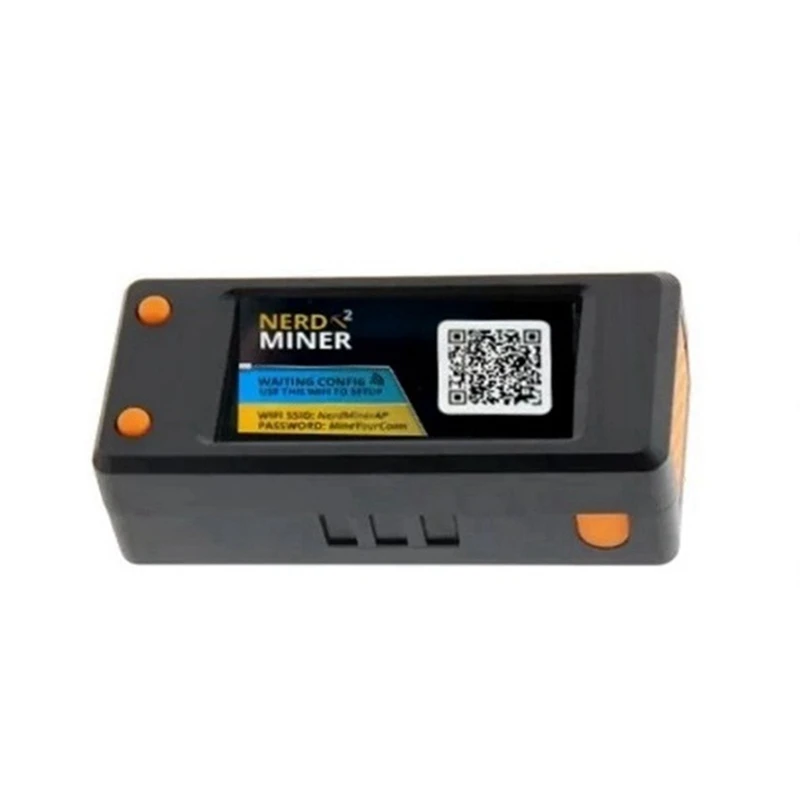 Биткоин-Майнер Nerd Miner V2.0 T-Display-S3 BTC криптосоло лотерея Nerdminer с ЖК-дисплеем 78KH/S