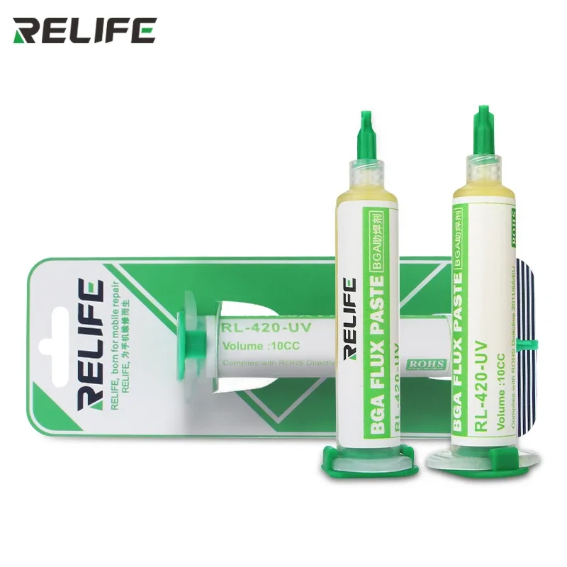 Флюсовая паста RELIFE для ремонта BGA SMD PGA печатных плат