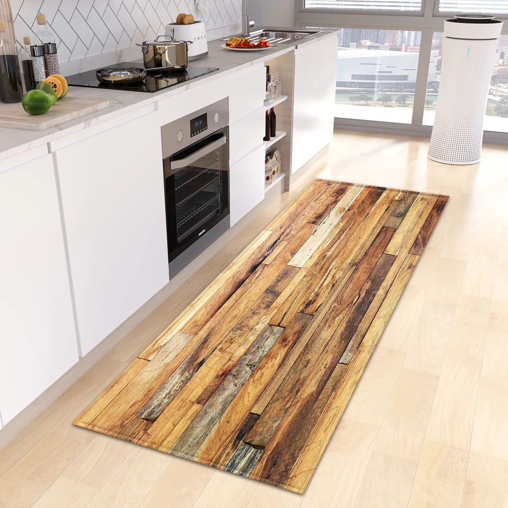 

Modern Kitchen Mat Hallway Entrance Doormat Home Bedroom Bedside Living Room Children Decoration Carpet Bath Anti-Slip Floor Rug
