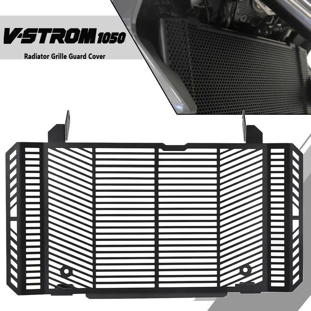 

2022 Motorcycle Radiator Grille Guard Cover Protector For Suzuki V-STROM VSTROM 1050XT 2020 2021 vstrom 1050 XT Aluminium Parts