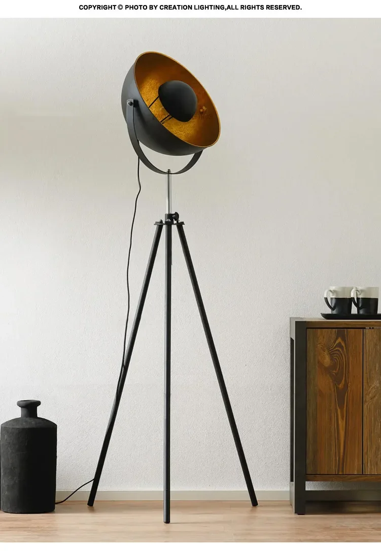 Lampadaire вертикальный светодиодный промышленный пресс современный горшок en fer 195pied
