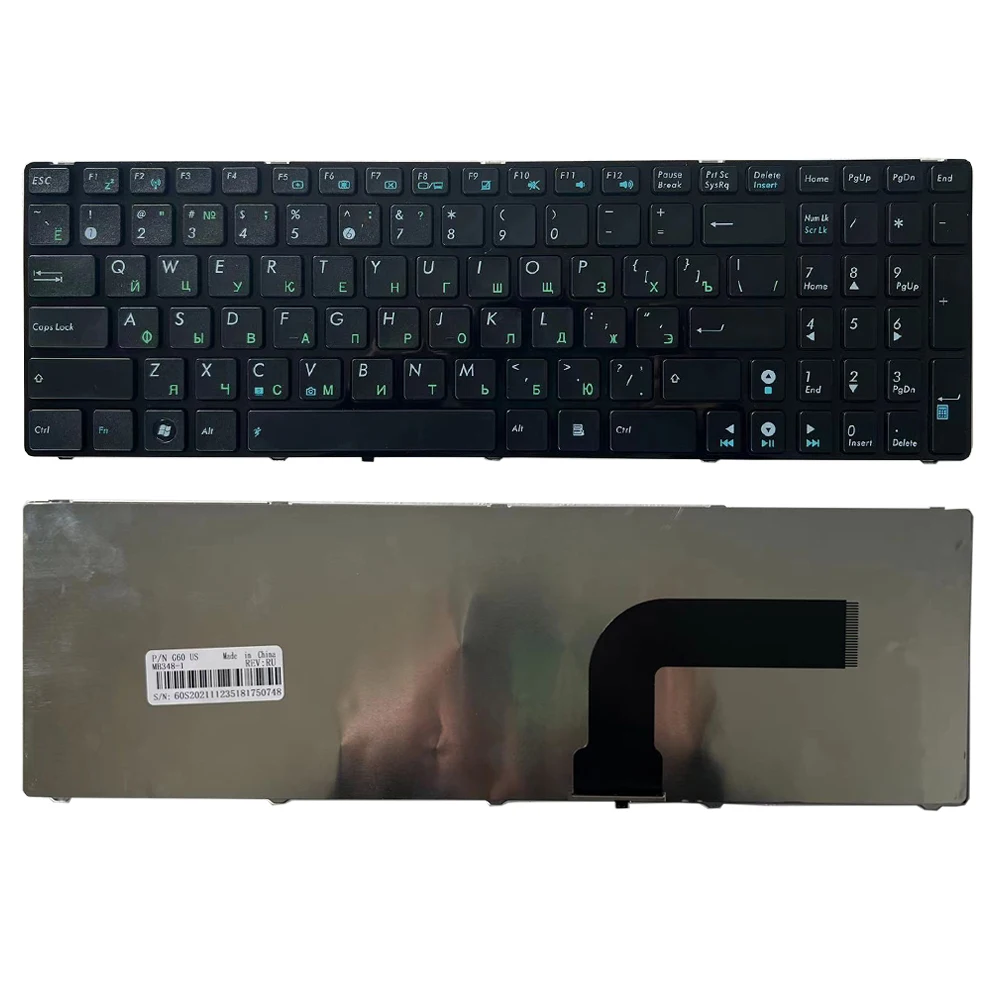 

New Russian For Asus K73SV K52N A73 A73B A73E A73S A73T K72D K72DR K72DY K72J RU Keyboard