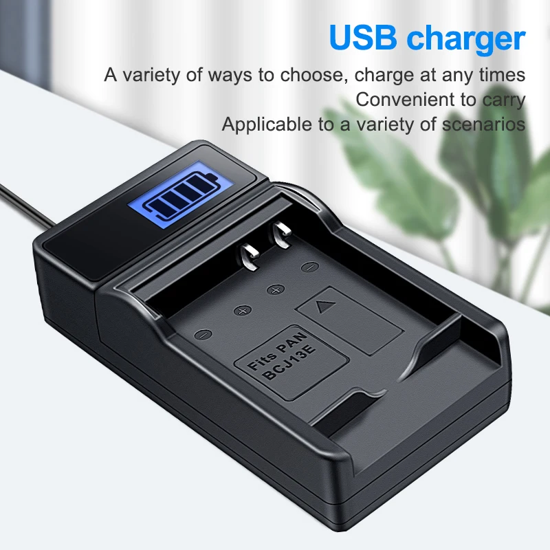 HQIX для Panasoinc DMC-LX5GK LX7 LX55 LX7GK камера DMW-BCJ13 зарядное устройство Аккумулятор