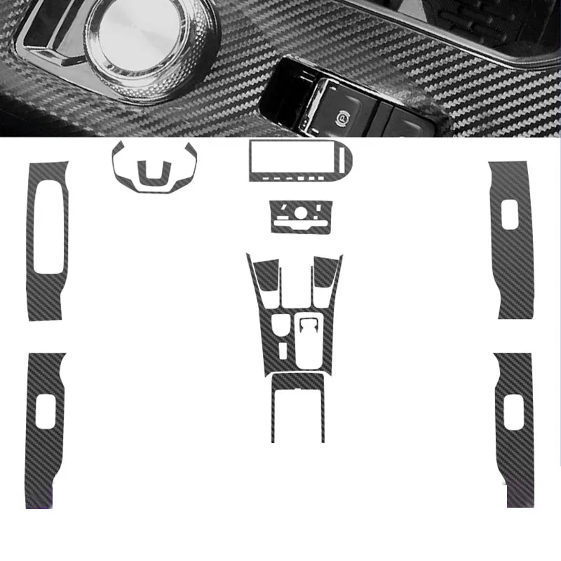 

Carbon Fiber for Haval Dargo Car Interior Sticker Central Control Air Gear Door Windows Lift Panel Protection Film Car Stickers