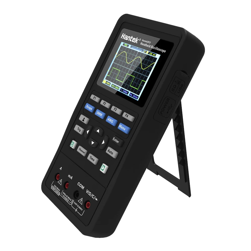 

Hantek 2C42/2D72/2D42 /2C72 handheld oscilloscope + signal generator + multimeter car diagnostic portable