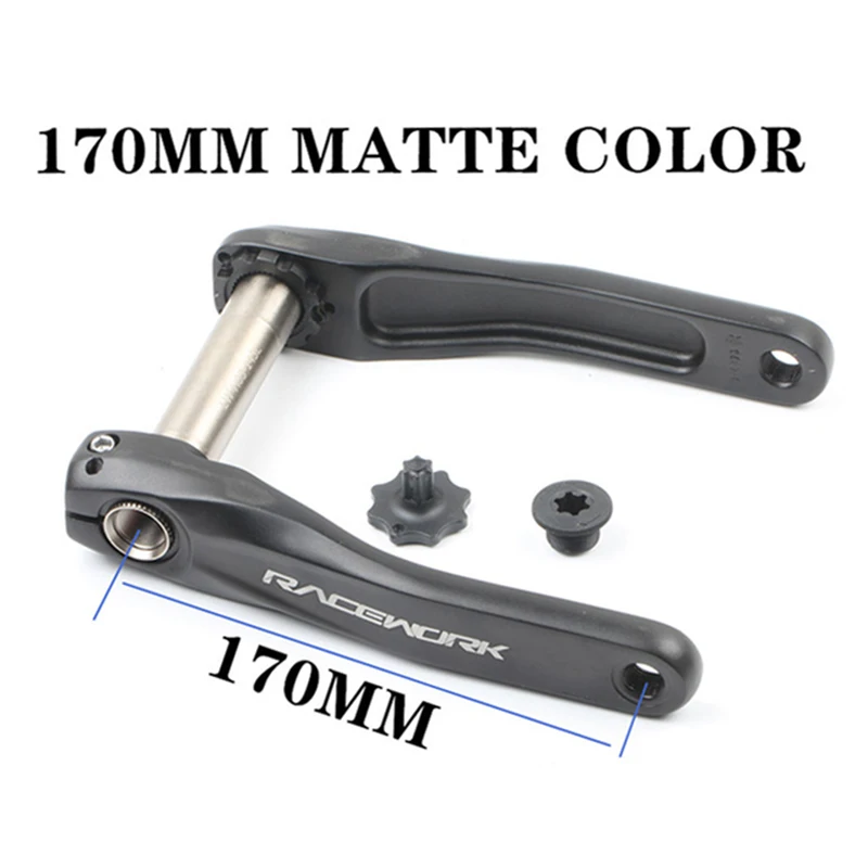 Racework Bicycle Crankset 32T 34T 36T 38T Chainring 170MM MTB Crank Bike Crown Compatible for SRAM SHIMANO Part | Спорт и