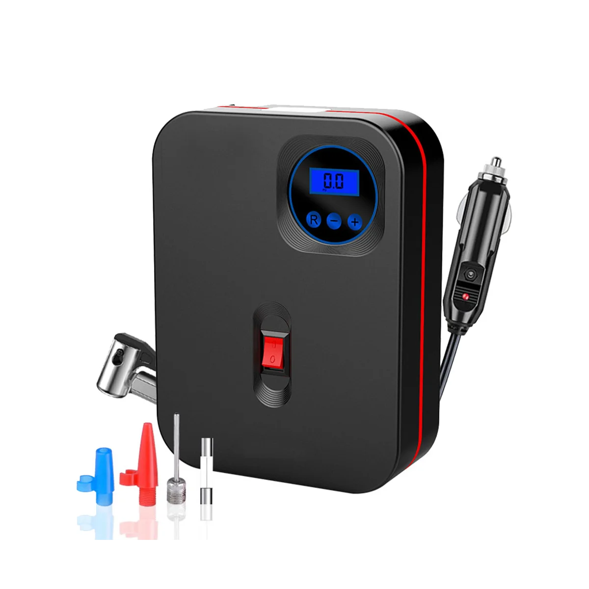 

Car Inflator Pump Tyre Inflator Pump Air Compressor Pump Car Bike Motorcycle Tyre Inflator Car Digital Display