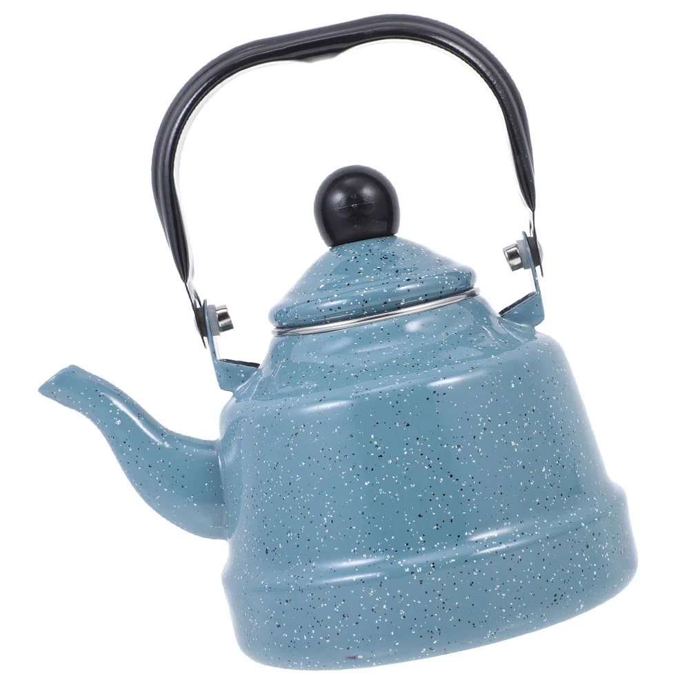 

Kettle Teapot Tea Steel Coffee Enamel Stovetop Vintage Stainless Whistling