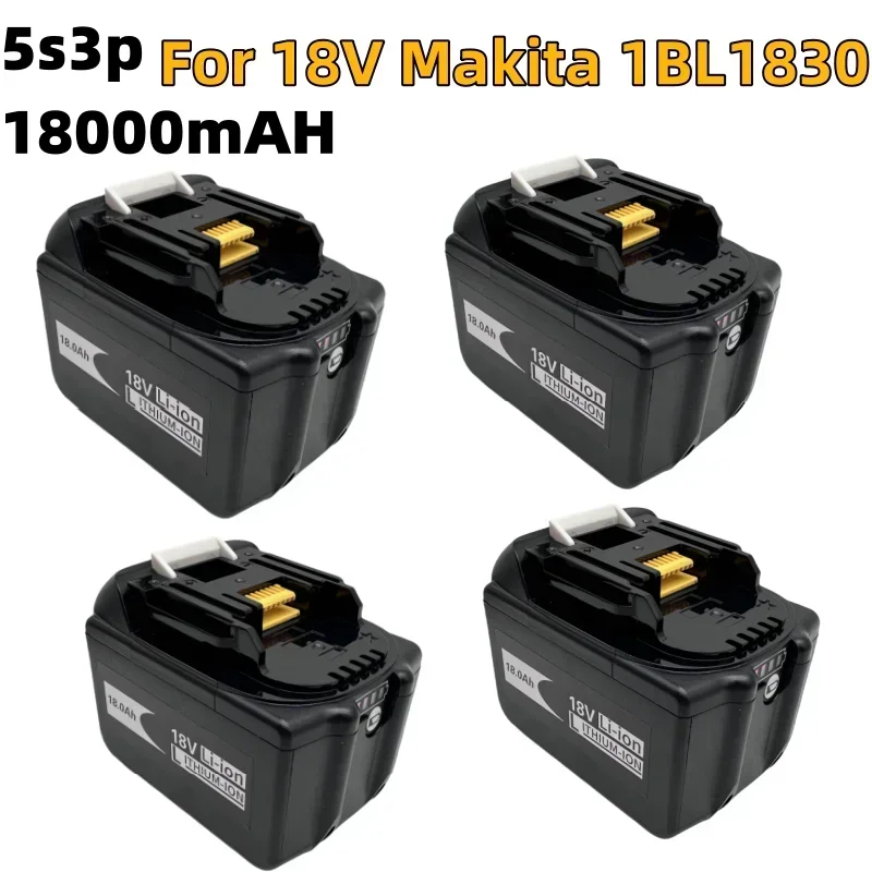 KEPAH 5S3P для Makita BL1830 18 в 18000 мАч Сменный аккумулятор электроинструментов BL1815 BL1840 LXT400