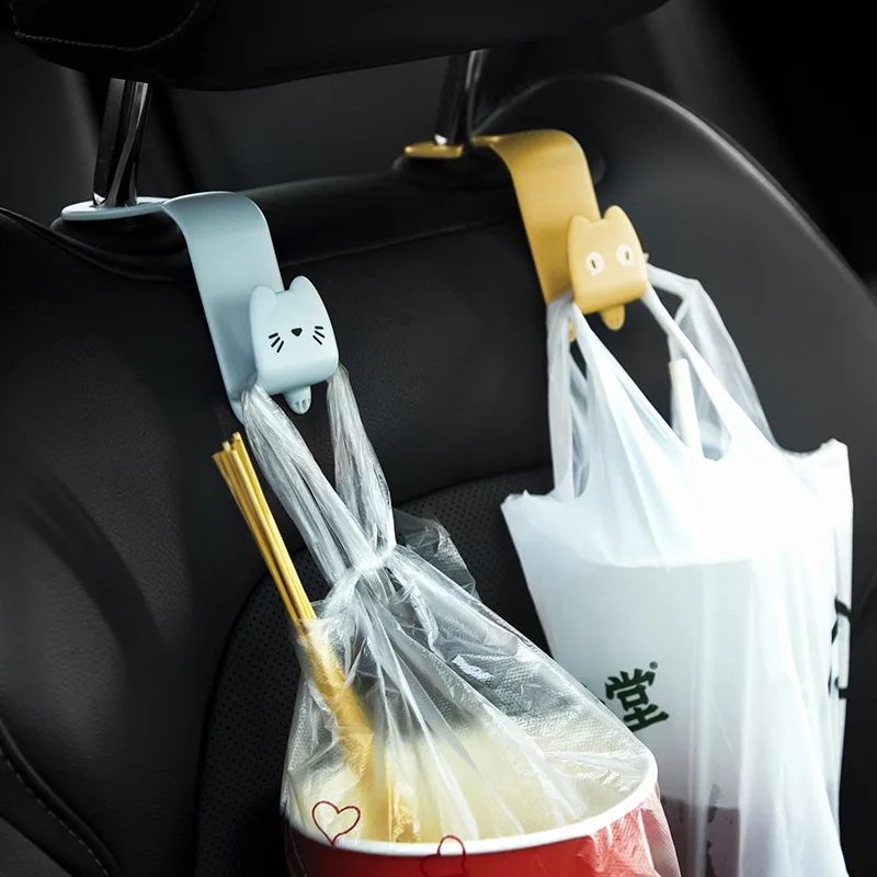 

Universal Car Seat Back Hook Auto Parts Internal Portable Hanger Suitable For Cars Rear Seat Storage Rack Hanger Storage Rack