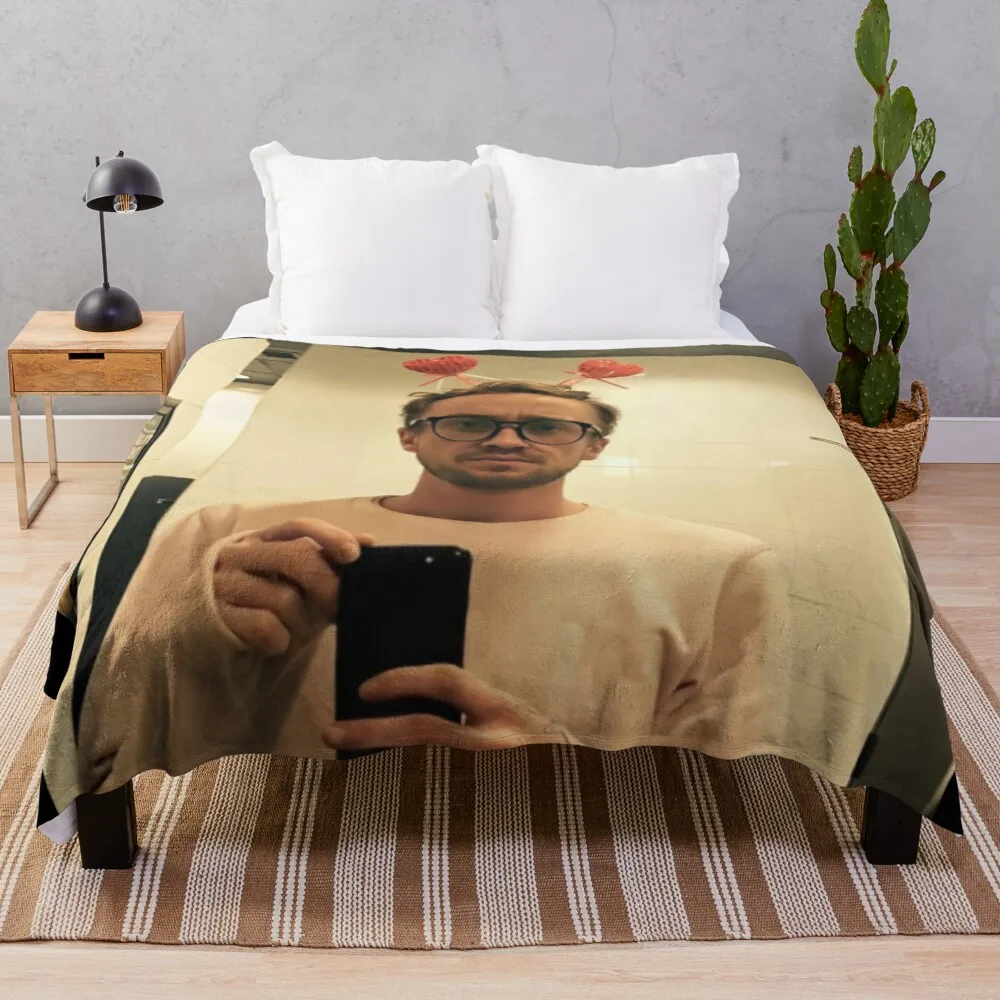 

Одеяло tom felton, плед, одеяло, диваны, вязаное украшение