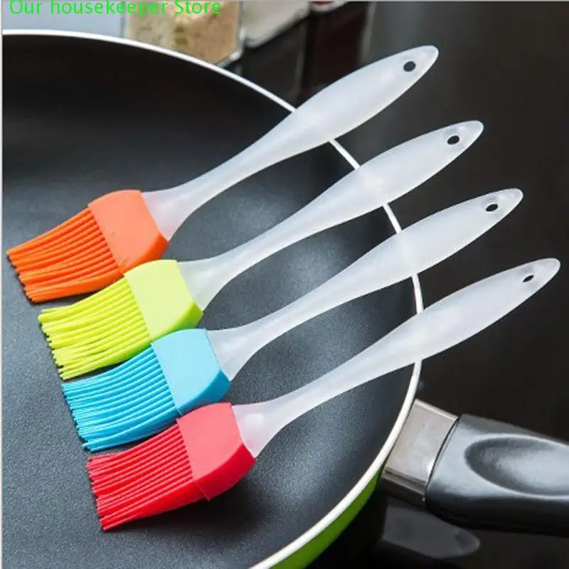 

Silicone Baking BBQ Cook Bread Brushes DIY Pastry Oil Basting Brush Tool Kitchen Cooking Tools Bakeware