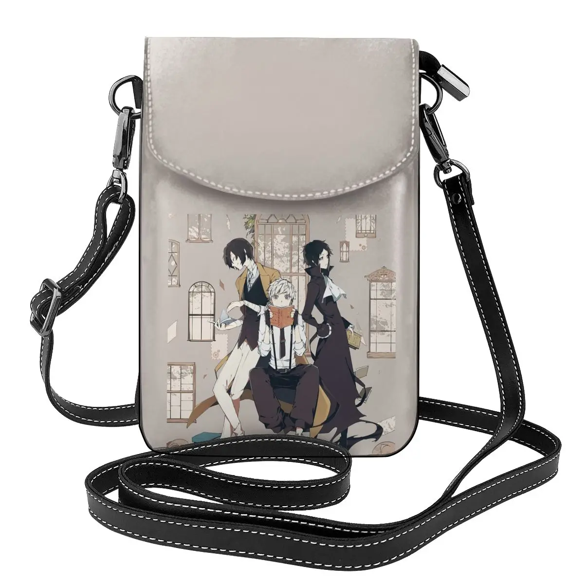 

Ranpo Edogawa Shoulder Bag Ranpurr Edogawa Leather Bag Student Shopping Women Bags Trending Crossbody Multi Purpose Purse