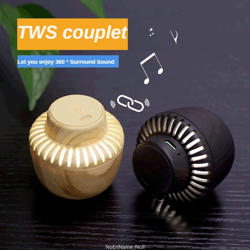 

New TWS Mushroom Bluetooth Speaker Portable Small Pair Box LED with Night Light Net Red Charging Audio caixinha de som