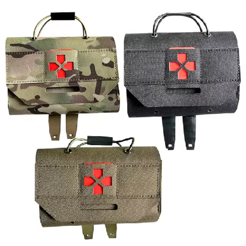 

Outdoor Multifunctional Military Affairs Tactical Vest Quick Detachable Accessory Bag Emergency Medical Sundry Bag TC0205