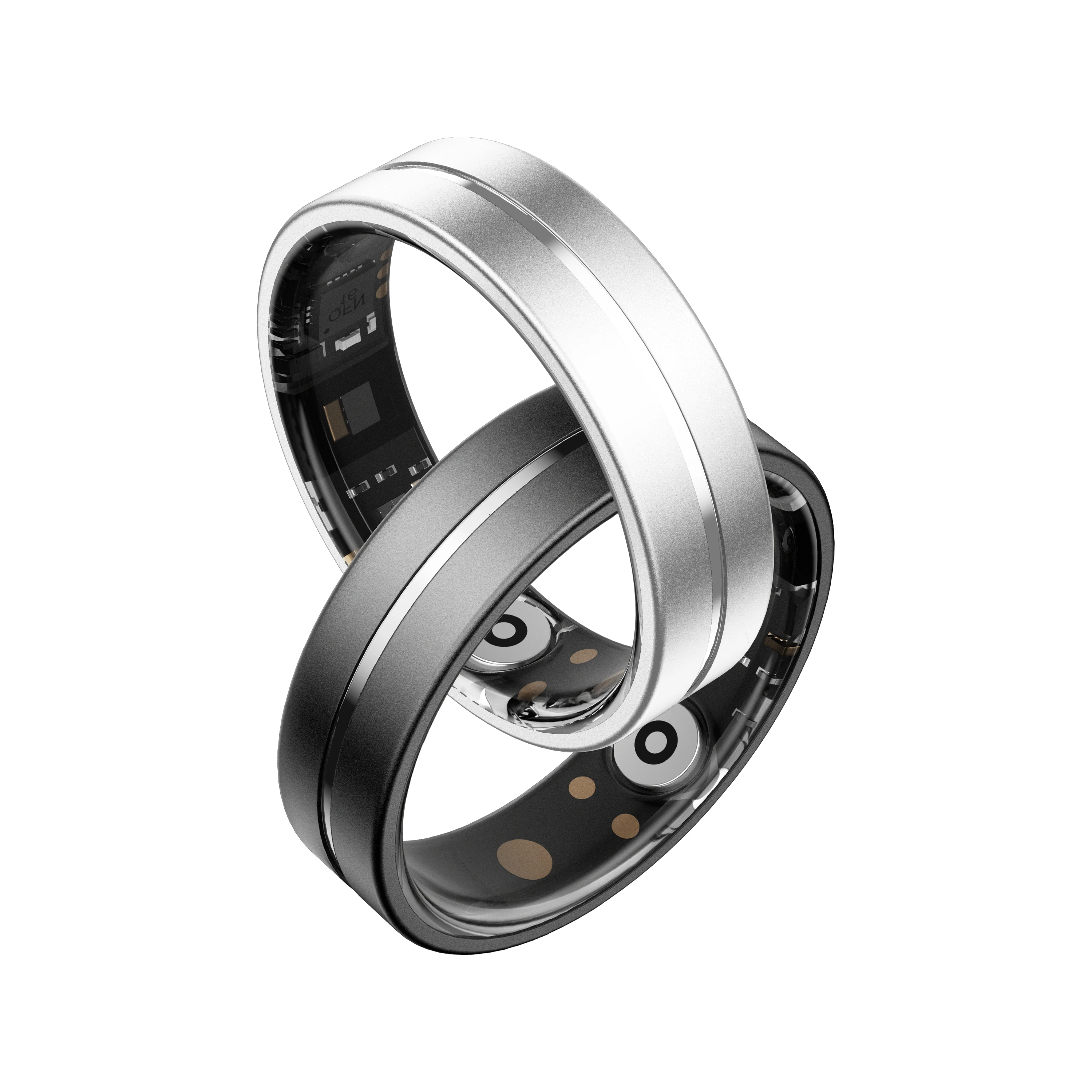 Смарт-кольцо Rollme R7 для мужчин и женщин сmartring с чехлом зарядки монитор здоровья