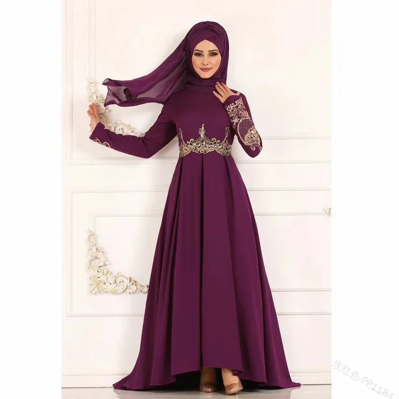 Новинка Рамадан абайя Дубай Кафтан Турция 2022 мусульманская модная одежда для