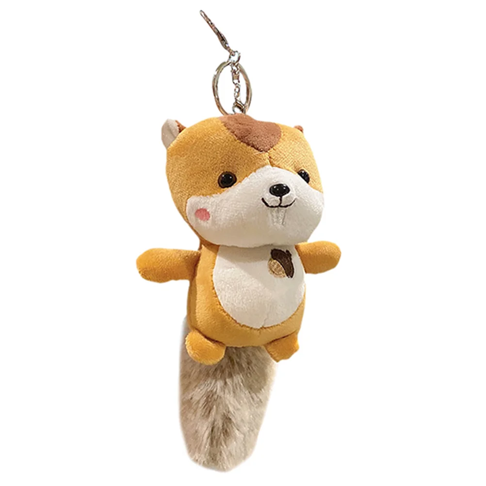 

Key Chain Stuffed Squirrel Lovely Squirrel Shaped Plush Keycahin Design