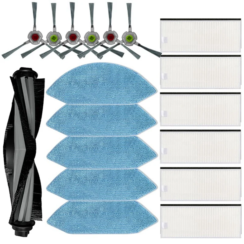 

Replacement Main Side Brushs HEPA Filter Mop Cloth for Ecovacs U2 DGN22 Robot Vacuum Cleaner Accessories Parts