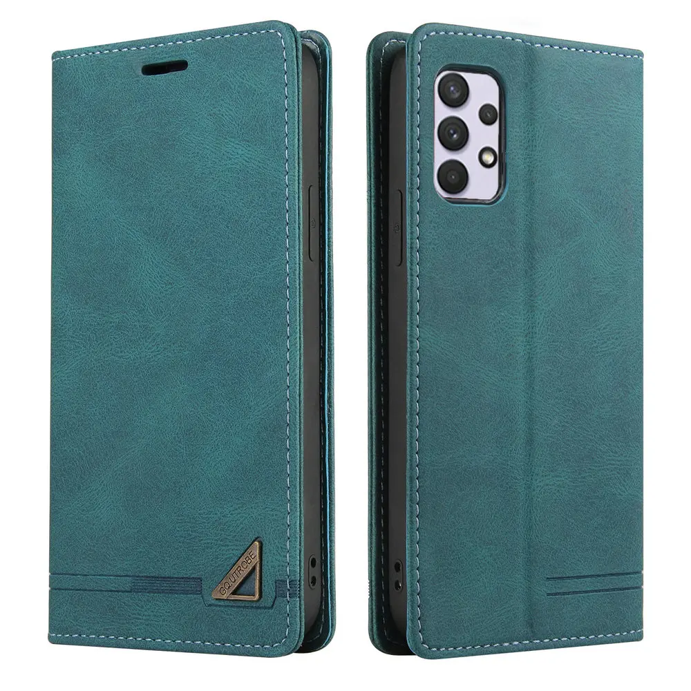 A 23 A33 A53 5G Protect Case Leather Flip Cover RFID Book Shell for Samsung Galaxy A04S A22 A23 A52S 72 A73 A03S A13 32 52 S A12