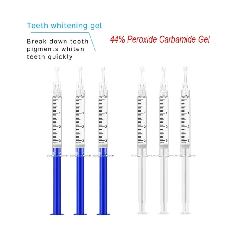 3 мл профессиональные гели для отбеливания зубов отбеливание 44% пероксид