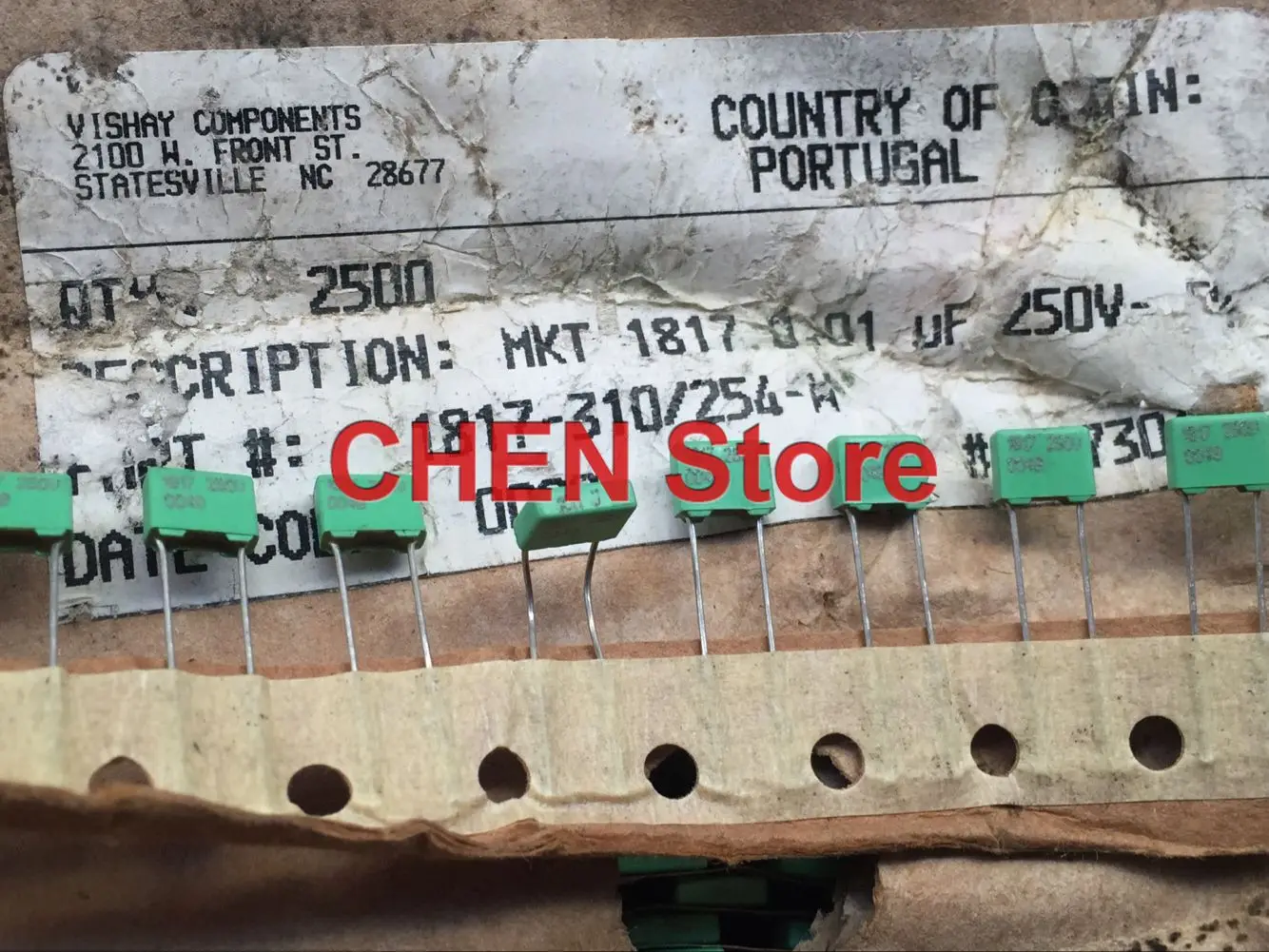 20 шт./50 шт., зеленый аудио-конденсатор ERO MKT1817 0,01 мкФ 250V 5% 103 P5MM MKT 1817 10NF 103/250V 0,01 мкФ/250V