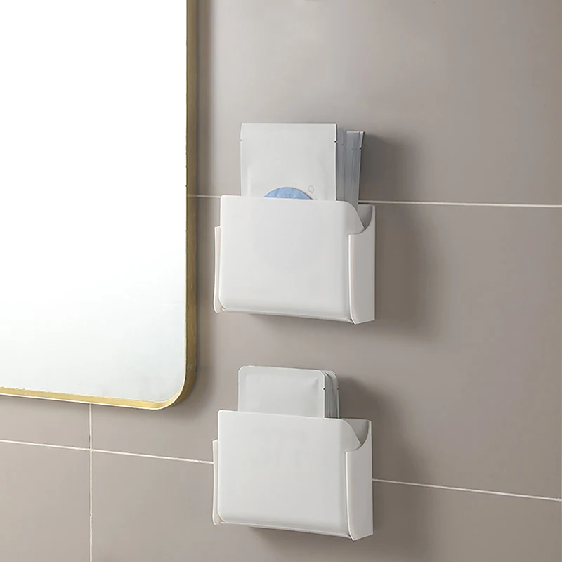 Настенные Коробки Для Хранения Органайзер Со Складной Крышкой Ванных Комнат