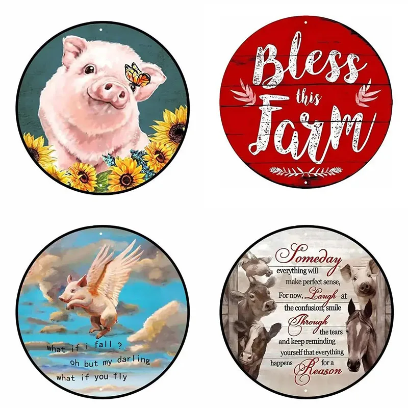 1 шт. металлические алюминиевые панели в стиле ретро