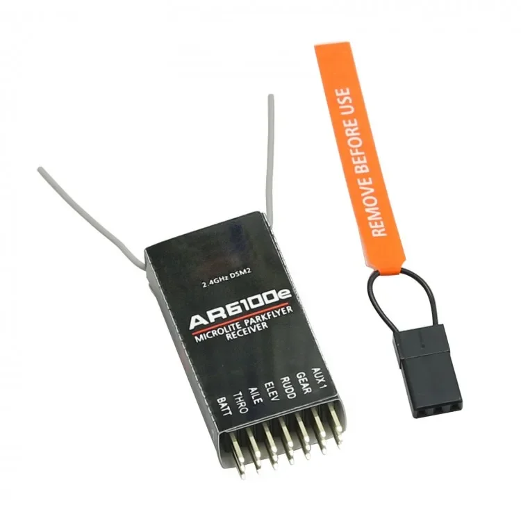 1-3 шт. DSM2 6-канальный 2 4 ГГц AR6100 RC-приемник совместимый с SPEKTRUM DX6I DX7 DX8 DX18 JR DSX6 DSX9