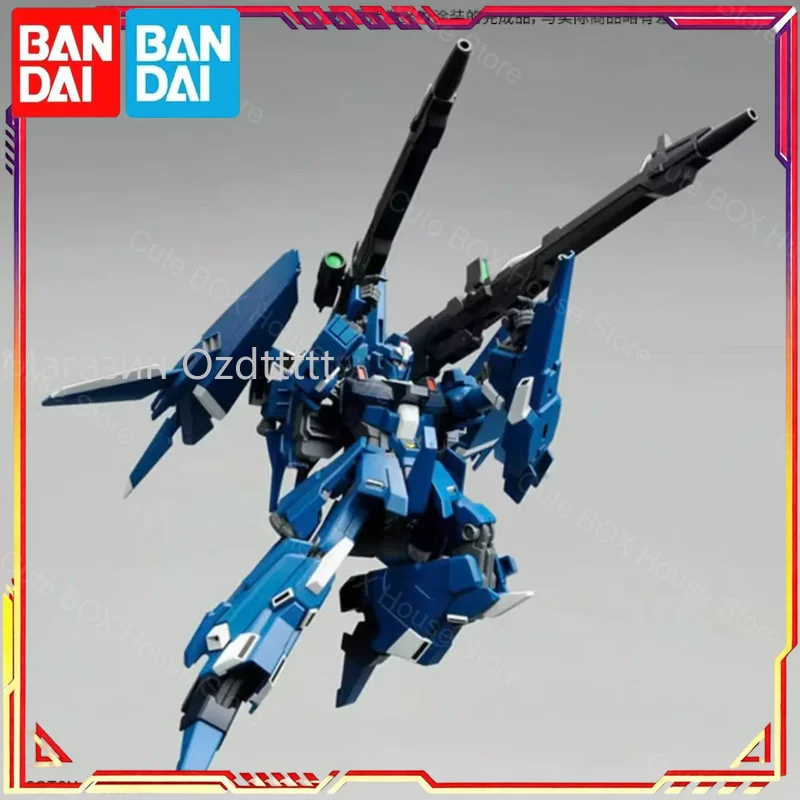 Фото Оригинальный набор для сборки модели Gundam от Bandai, масштаб 1/144, RGZ-95 ReZEL Defenser B-UNIT, коллекционная фигурка из аниме, игрушка для сборки. №4