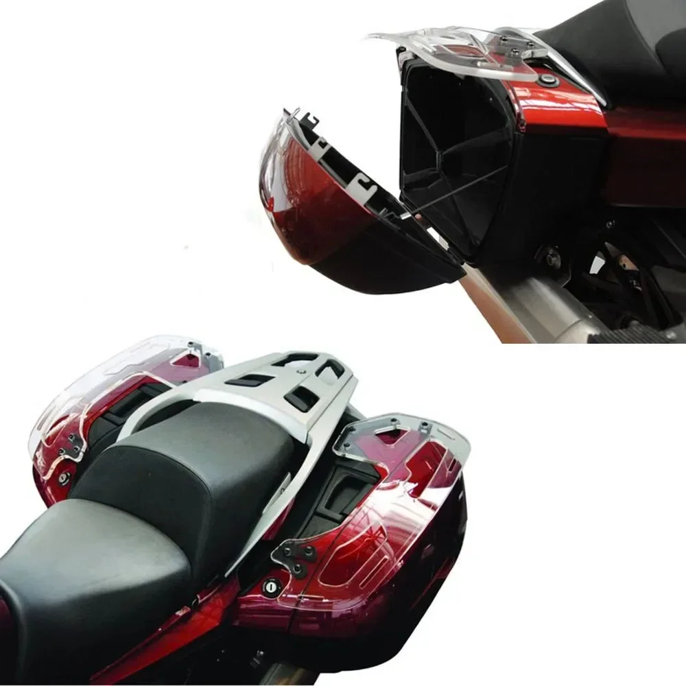Фото Для BMW R1200RT LC R 1250 RT Багажник для мотоцикла на боковых кофрах R 1200 RT R1250RT Верхний чехол Коробка Багажник Поддержка полки №3