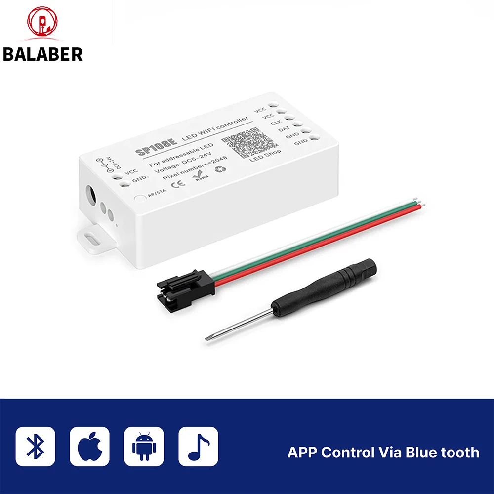 RGB контроллер WS2812B для светодиодных лент