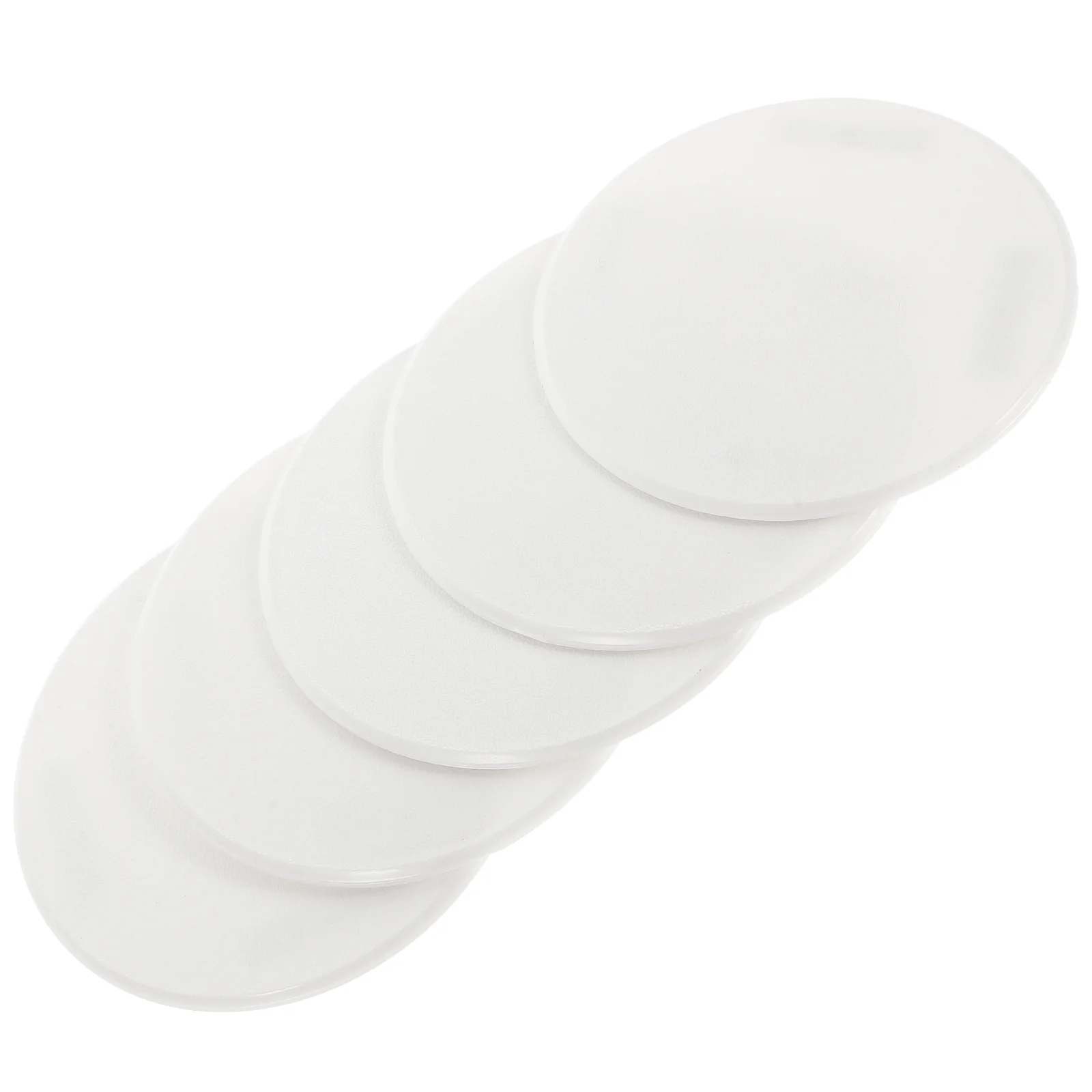 

5 Pcs Silencer Adhesive Door Bumper Guard Handle Protector Knob Wall Protectors Plastic Knobs