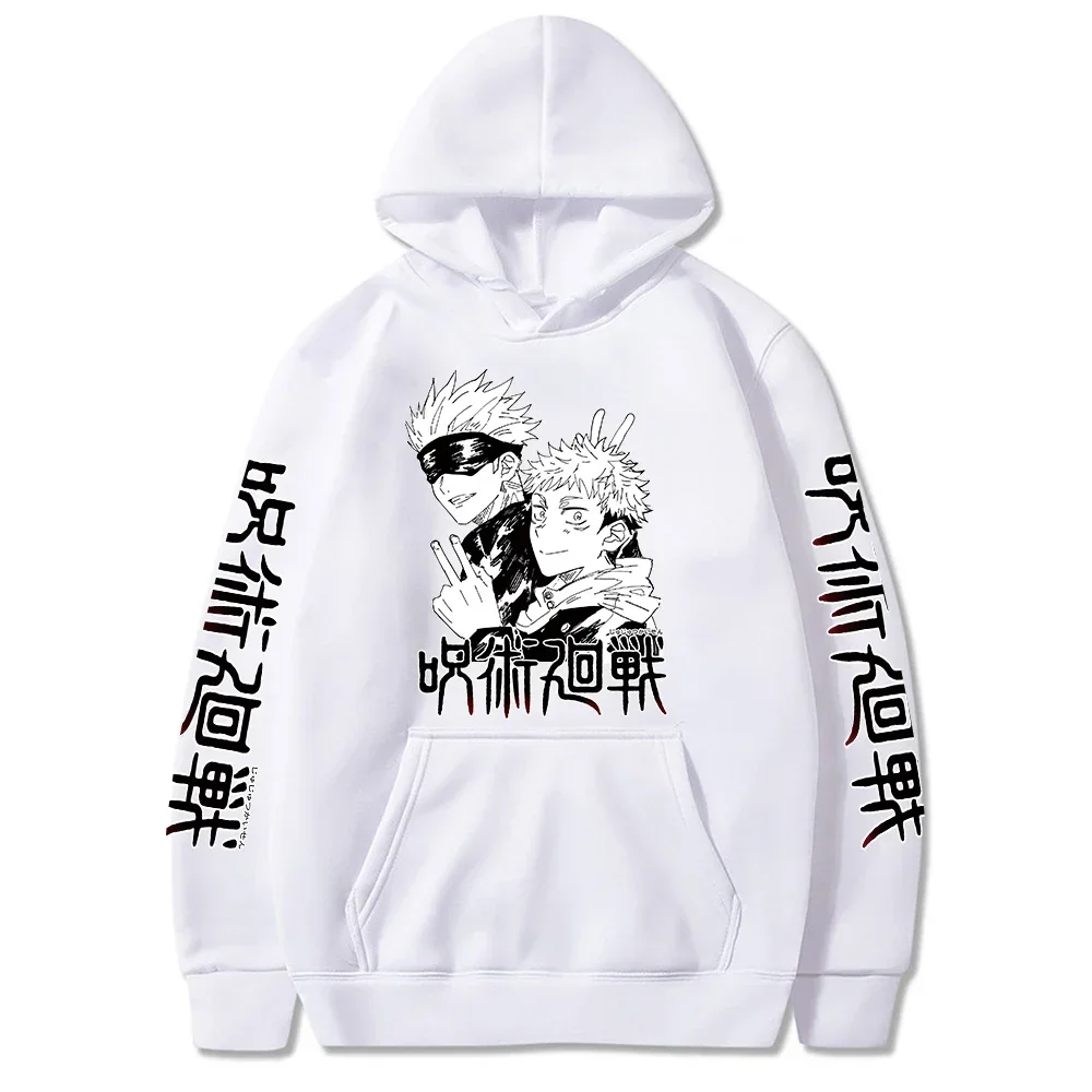 Женская толстовка с капюшоном японского аниме принтом Otsu Kaisen Sato Goku Harajuku героями